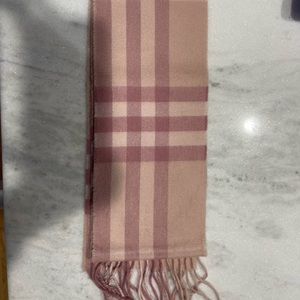 100% Authentic Cashmere Burberry Scarf